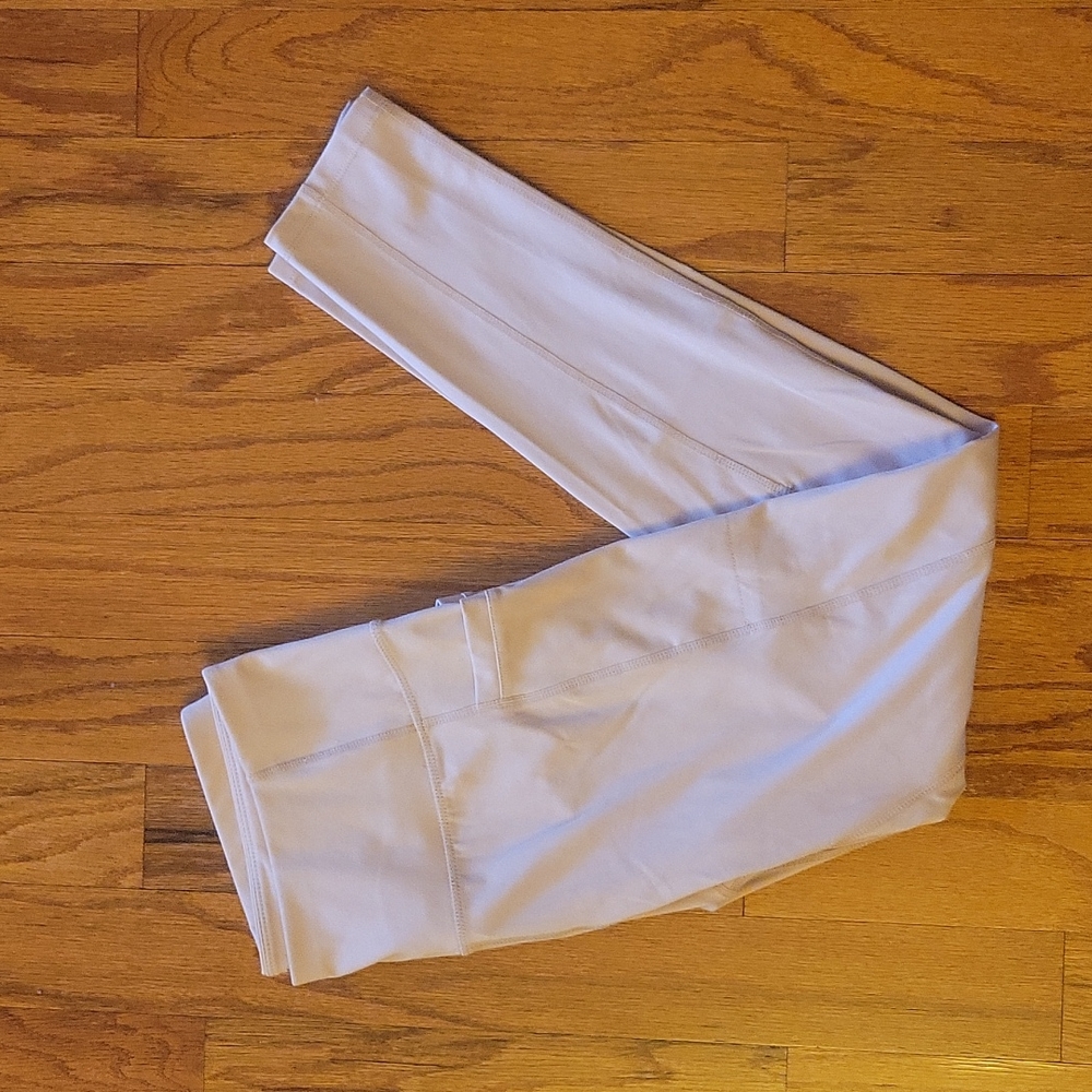 Apana rose colored athletic leggings size Lg
